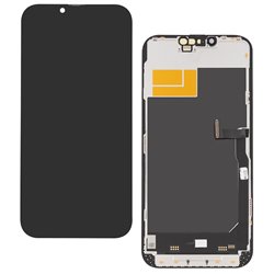 Дисплей для Apple iPhone 13 Pro Max, чорний, з рамкою, без помилки, (Box), (OLED), GXQC-Super OLED SOFT, 120Hz