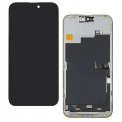 Дисплей для Apple iPhone 15 Pro Max, чорний, з рамкою, Original (PRC OD), 120Hz