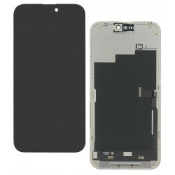 Дисплей для Apple iPhone 15 Pro Max, черный, с рамкой, оригинал OD (переклеенное стекло), 120Hz