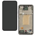 Дисплей для Samsung A356 Galaxy A35 (2024), черный, с синей рамкой, Original (PRC OD), GH82-34221A