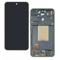 Дисплей для Samsung S721 Galaxy S24 FE, черний, с черной рамкой, оригинал (PRC OD), GH82-35848A