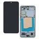 Дисплей для Samsung S931 Galaxy S25, чорний, з блакитною рамкою, оригінал (PRC OD), Icy Blue, GH82-36329C
