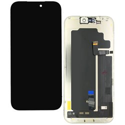 Дисплей для Apple iPhone 17 Pro Max, черный, с сенсорным экраном, с рамкой, (OLED), High Quality, JK-OLED, без упаковки