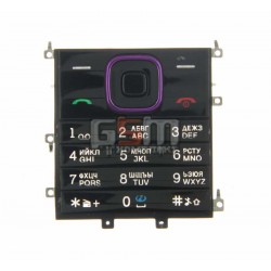 Клавиатура для Nokia 5000, черная, русская