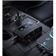 Автомобильное зарядное устройство Hoco Z64 Anshun (2C2A), разветвитель на 3 гнезда прикуривателя и 4USB, 240Вт, черное