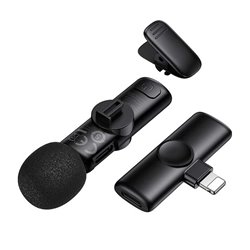Микрофон петличный Borofone BKF16, беспроводной, Lightning для Apple