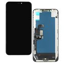 Дисплей для Apple iPhone XS Max, черный, с сенсорным экраном, с рамкой, (OLED), High Quality, JK-OLED, без упаковки