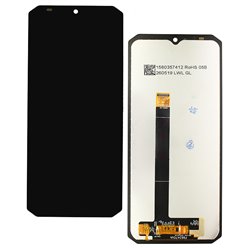 Дисплей для Sigma mobile X-treme PQ58, черный, без рамки, оригинал (PRC), F663406VC