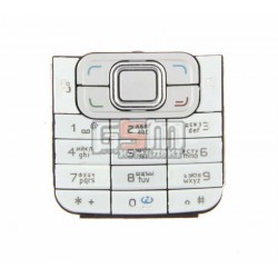 Клавиатура для Nokia 6120c, белый, русская Клавиатура для Nokia 6120c, белый, русская