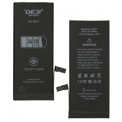Аккумулятор Deji для Apple iPhone 7, Li-ion, 3,8 B, 2410 мАч, увеличенная ёмкость, Original IC