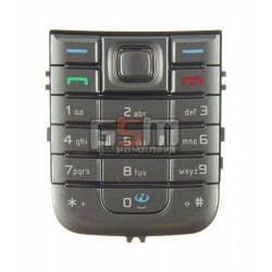 Клавиатура для Nokia 6233, серебристая, английская Клавиатура для Nokia 6233, серебристая, английская