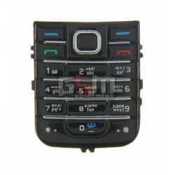 Клавиатура для Nokia 6233, черная, русская