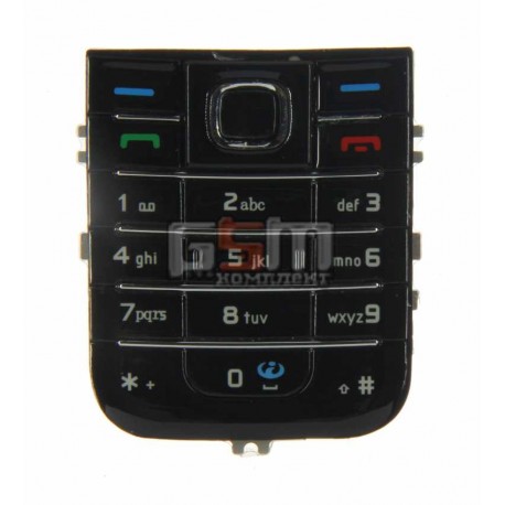 Клавиатура для Nokia 6233, черная, английская