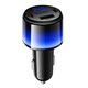 Автомобильное зарядное устройство Hoco Z69A, USB, 2 Type-C PD 37W, с дисплеем, черное