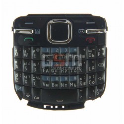 Клавиатура для Nokia C3-00, синяя, русская