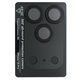 Защитная накладка на камеру для Apple iPhone 18 Pro, iPhone 17 Pro, WSFive с AR+AF покрытием в упаковке (Black)
