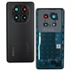Задняя панель корпуса для Xiaomi Redmi Note 14 Pro 5G, черный, со стеклом камеры, Midnight Black