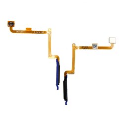 Шлейф для Xiaomi Redmi 15 4G, Redmi 15 5G, сканера відбитку пальця (Touch ID), чорний, Midnight Black