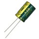 Конденсатор електролітичний 470 uF 63 V, 105°C, d10 h20 (низький імпеданс) LOW ESR