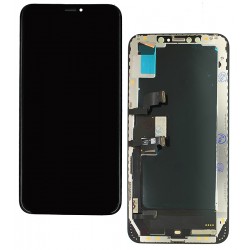Дисплей для Apple iPhone XS Max, чорний, з рамкою, Original FOG