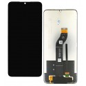 Дисплей для Xiaomi Poco C65, Redmi 13C, черный, с тачскрином, High Quality (REV U)