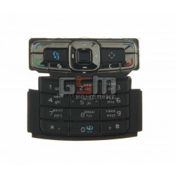 Клавиатура для Nokia N95 8Gb, черная, русская