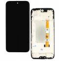 Дисплей для Realme C85, Realme 15X, черный, с сенсорным экраном (дисплейный модуль), с рамкой, High Quality
