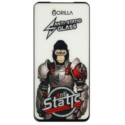 Защитное стекло для Google Pixel 4a 4G, Full Glue, Gorilla Anti-Static, 0.3 мм, чёрное