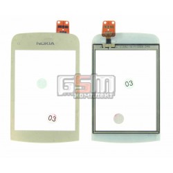 Тачскрин для Nokia C2-02, C2-03, C2-06, C2-07, C2-08, золотистый Тачскрин для Nokia C2-02, C2-03, C2-06, C2-07, C2-08, золотистый