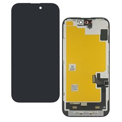 Дисплей для Apple iPhone 15, черный, с рамкой, Original (PRC), NEW