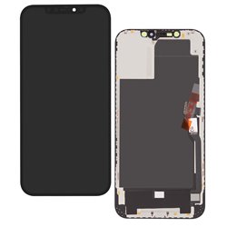 Дисплей для Apple iPhone 12 Pro Max, чёрный, с рамкой, High Quality, 60Hz GXQC-Super IN CELL FHD Service Pack (без ошибки)