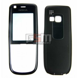 Корпус для Nokia 3120c, China quality AAA, чорний, передня і задня панелі