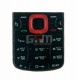 Клавиатура для Nokia 5320, красная, русская