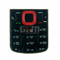 Клавиатура для Nokia 5320, красная, русская