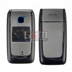 Корпус для Nokia 6125, черный, копия ААА