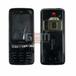 Корпус для Nokia N82, копия AAA, черный