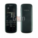 Корпус для Nokia C1-02, High quality, чорний