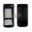 Корпус для Nokia N70, чорний, China quality ААА