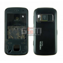 Корпус для Nokia N86, черный, high-copy