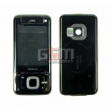 Корпус для Nokia N81 8Gb, China quality AAA, чорний, з клавіатурою