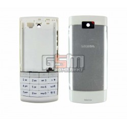 Корпус для Nokia X3-02, белый, копия ААА