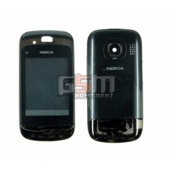 Корпус для Nokia C2-06, черный, копия ААА