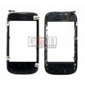 Тачскрін для телефону Huawei U8650; Kyivstar Aqua; MTC 955, чорний, с передней панелью
