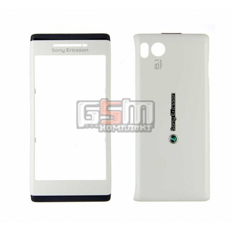 Корпус для Sony Ericsson U10 Aino, белый, копия ААА