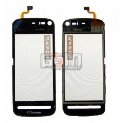 Тачскрин, сенсор для Nokia 5800, оригинал, черный, (02690S6)