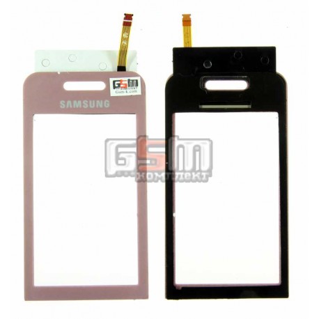 Тачскрин для Samsung S5230 Star, розовый