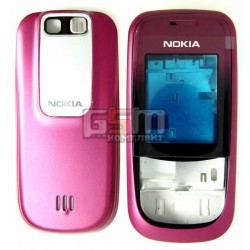 Корпус для Nokia 2680s, червоний, China quality ААА, з клавіатурою
