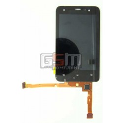 Дисплей для Sony Ericsson ST17i, черный, с сенсорным экраном (дисплейный модуль) Дисплей для Sony Ericsson ST17i, черный, с сенсорным экраном (дисплейный модуль)