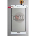 Тачскрін для LG P705 Optimus L7, білий, оригінал