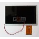 Экран (дисплей, монитор, LCD) для китайского планшета 7", 60 pin, с маркировкой AR070D08N-FPC-V3, 773TG700F220021